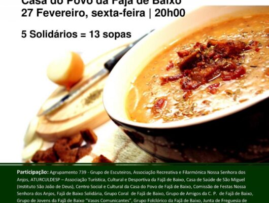 Thumbnail for the post titled: Sopas Solidárias